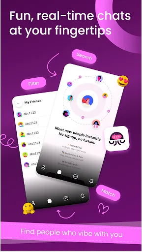 Скриншот 1 — Jellochat – Chat with Stranger