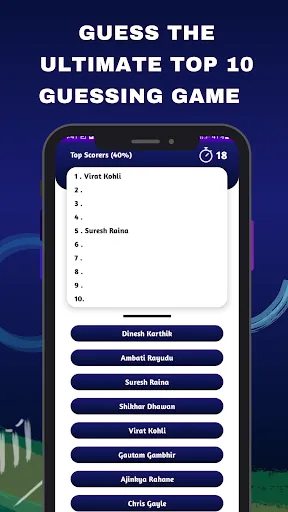 Скриншот 3 — Cricket Quiz Game