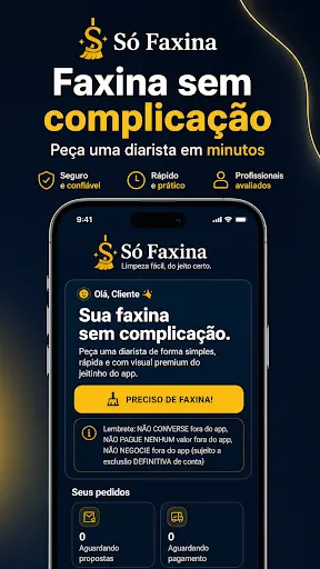 Скриншот 1 — Só Faxina