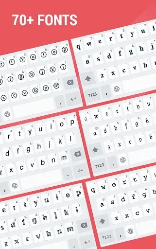 Скриншот 8 — Aa Fonts: Шрифты Клавиатура