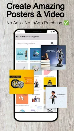 Скриншот 2 — Poster Maker Pro Banner Create