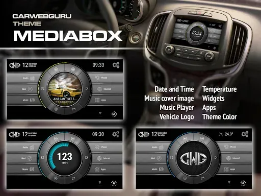 Скриншот 1 — CarWebGuru Car Launcher