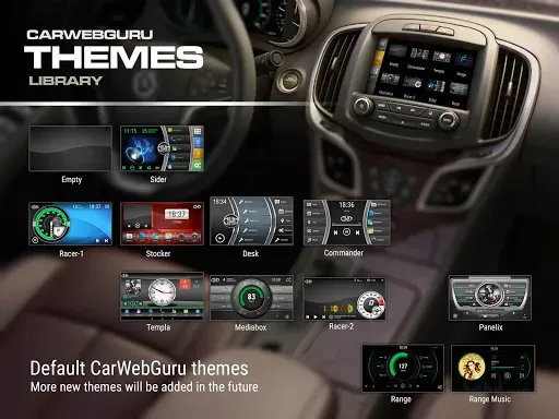 Скриншот 3 — CarWebGuru Car Launcher