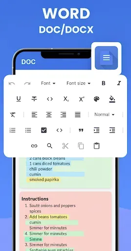 Скриншот 4 — Offline Office: Doc PDF & Scan