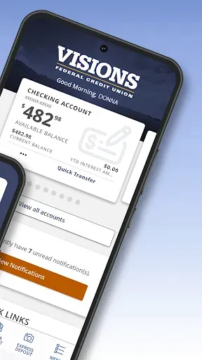Скриншот 2 — Visions FCU Mobile