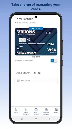 Скриншот 4 — Visions FCU Mobile