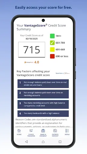 Скриншот 5 — Visions FCU Mobile