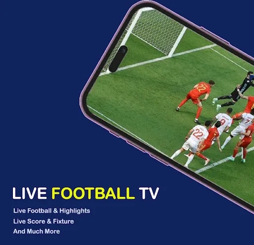 Скриншот 1 — Live Football TV HD 2026