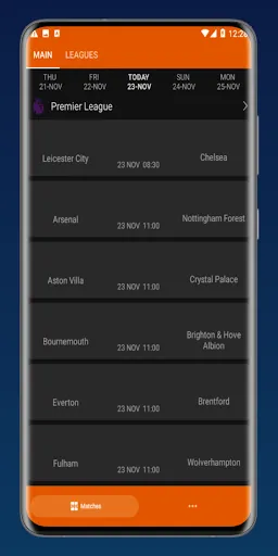 Скриншот 4 — Live Football TV HD 2026