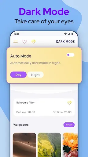 Скриншот 1 — Dark Mode for All Apps