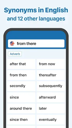 Скриншот 2 — Reverso Rephraser & Synonyms
