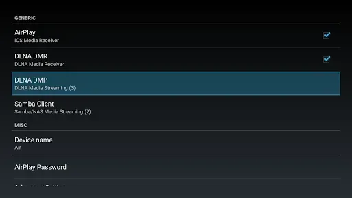 Скриншот 1 — AirReceiver AirPlay Cast DLNA
