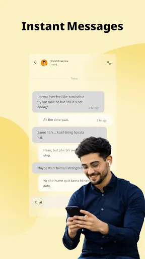 Скриншот 3 — Baatein- Audio calling app