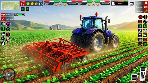 Скриншот 1 — Indian Tractor Farming Game