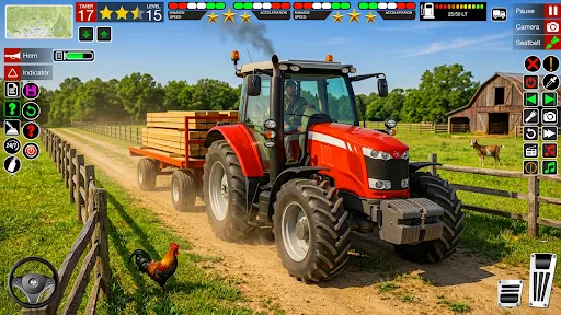 Скриншот 4 — Indian Tractor Farming Game