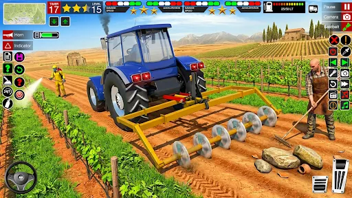 Скриншот 5 — Indian Tractor Farming Game