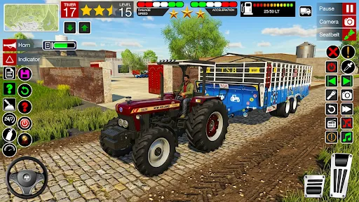 Скриншот 6 — Indian Tractor Farming Game