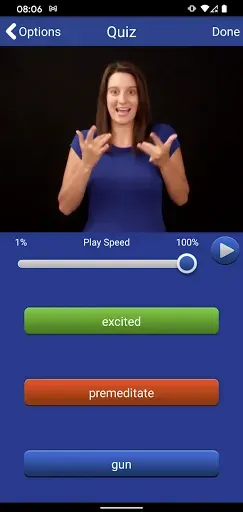 Скриншот 6 — ASL Dictionary - Sign Language