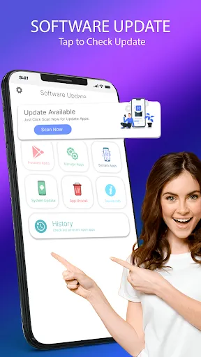 Скриншот 1 — Software Update Phone All Apps