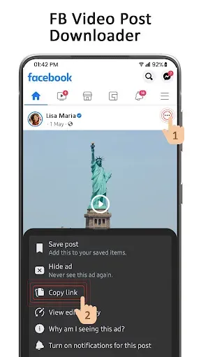 Скриншот 4 — Video Downloader - Story Saver