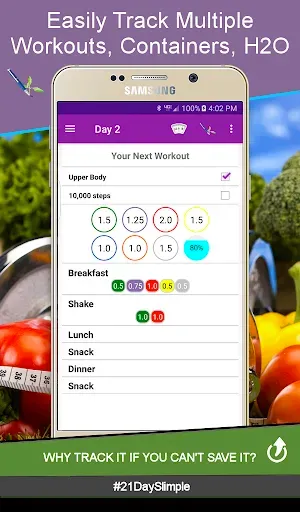 Скриншот 1 — 21 Day Slimple - The Easy Fix!
