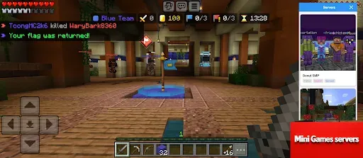 Скриншот 5 — Сервера для Minecraft BE Tools