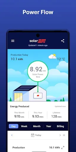 Скриншот 1 — mySolarEdge