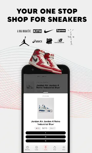Скриншот 1 — DROPS by SoleSavy - Sneakers