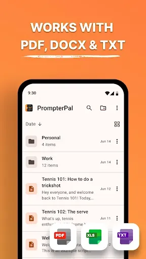 Скриншот 4 — Teleprompter: Vlog & Scripts