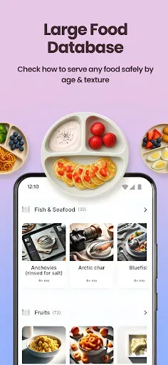 Скриншот 3 — Solid Bites - Baby Food Guide