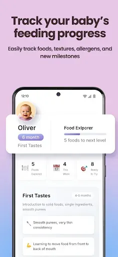 Скриншот 5 — Solid Bites - Baby Food Guide