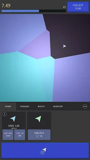 Скриншот 1 — Zen Shards - Idle Merge Game