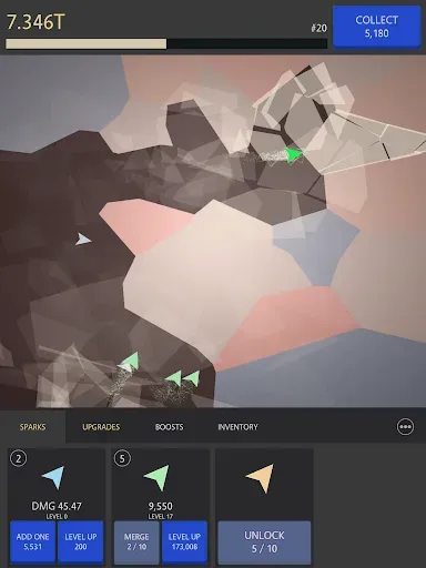 Скриншот 5 — Zen Shards - Idle Merge Game