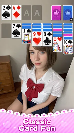 Скриншот 2 — Solitaire Angel - Card Puzzle