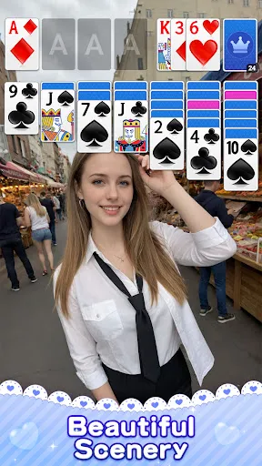 Скриншот 4 — Solitaire Angel - Card Puzzle