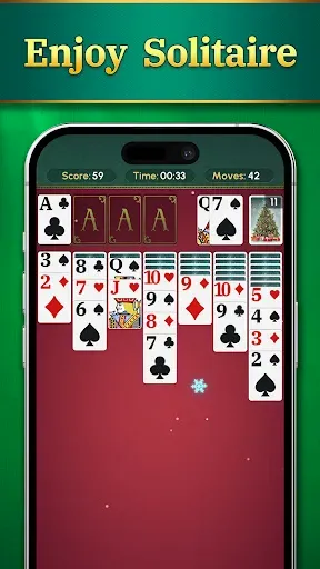 Скриншот 2 — Solitaire:Classic Deluxe Cards