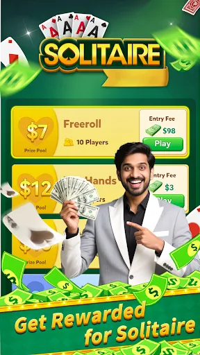 Скриншот 4 — Solitaire Clash:Win Real Money
