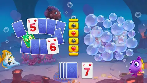 Скриншот 3 — Solitaire TriPeaks Fish