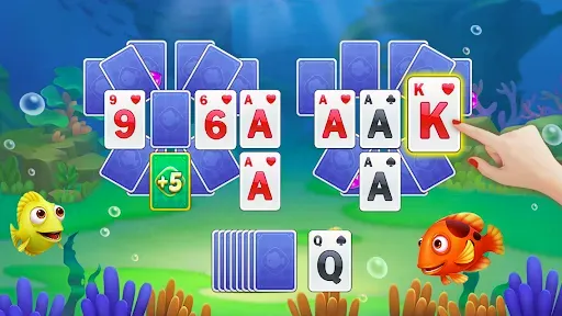 Скриншот 6 — Solitaire TriPeaks Fish