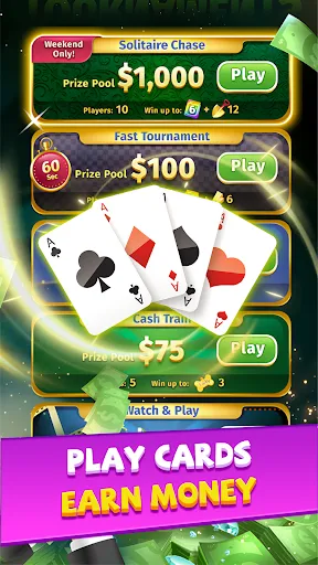 Скриншот 1 — Solitaire Venture-Real Cash