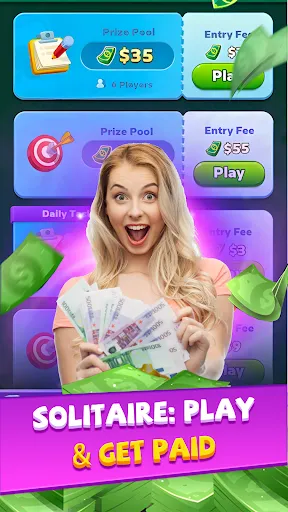 Скриншот 3 — Solitaire Venture-Real Cash