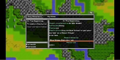 Скриншот 4 — Beast Slayer - Retro 8 Bit RPG