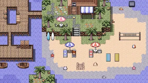 Скриншот 1 — Debt City - Retro Life Sim RPG