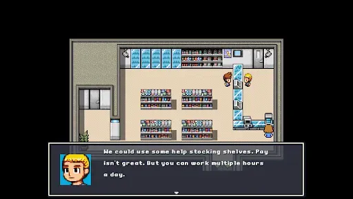 Скриншот 5 — Debt City - Retro Life Sim RPG