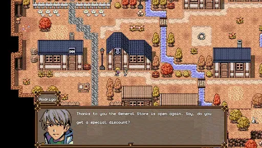 Скриншот 6 — Our Town Hero - Cozy Retro RPG