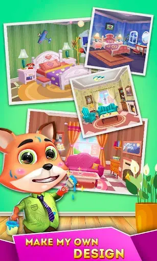 Скриншот 3 — Cat Runner: Decorate Home