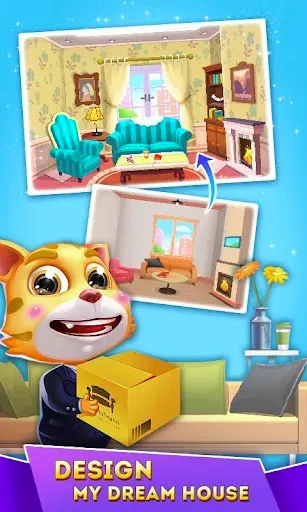 Скриншот 4 — Cat Runner: Decorate Home