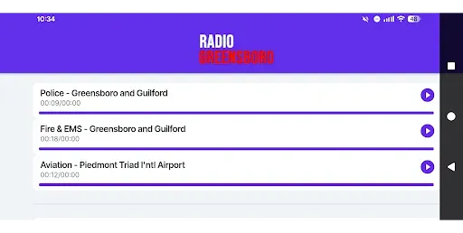 Скриншот 6 — Radio Greensboro