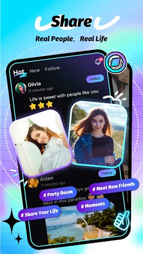 Скриншот 3 — SoMatch- Online Chat & Party