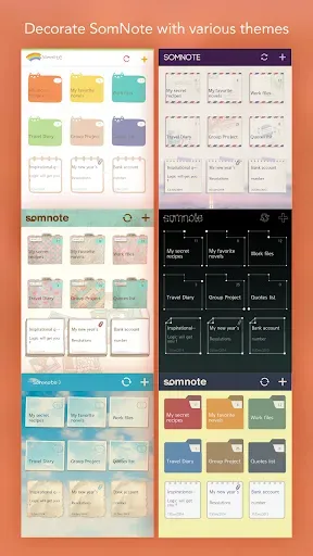 Скриншот 5 — SomNote - Beautiful note app